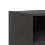 TV stand made of black cold-rolled steel, measuring 100.5x39x43.5 cm. by , TV Furniture - Ref: Foro24-846692, Price: 107,68 €...