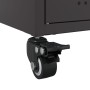 TV stand made of black cold-rolled steel, measuring 100.5x39x43.5 cm. by , TV Furniture - Ref: Foro24-846692, Price: 107,68 €...