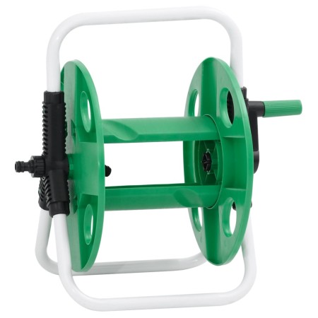 Carrete de rollo para manguera de pie acero verde 45 m 1/2" de , Soporte de manguera de jardín - Ref: Foro24-4006167, Precio:...