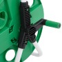 Hose reel for standing steel green 45 m 1/2" by , Garden hose holder - Ref: Foro24-4006167, Price: 21,15 €, Discount: %