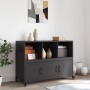 Cold-rolled black steel sideboard 100.5x39x72 cm by , Sideboards - Ref: Foro24-846734, Price: 112,64 €, Discount: %