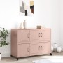 Cold-rolled steel sideboard in pink 100.5x39x72 cm by , Sideboards - Ref: Foro24-846741, Price: 140,71 €, Discount: %