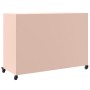 Aparador de acero laminado en frío rosa 100,5x39x72 cm de , Aparadores - Ref: Foro24-846741, Precio: 140,71 €, Descuento: %