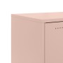 Cold-rolled steel sideboard in pink 100.5x39x72 cm by , Sideboards - Ref: Foro24-846741, Price: 140,71 €, Discount: %