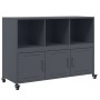 Cold-rolled anthracite gray steel sideboard 100.5x39x72 cm by , Sideboards - Ref: Foro24-846736, Price: 126,64 €, Discount: %