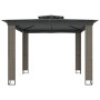 Gazebo with double anthracite gray fabric roof 2.94x2.94 m by , Tents and gazebos - Ref: Foro24-368445, Price: 357,85 €, Disc...