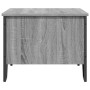 Mesa de centro madera de ingeniería gris Sonoma 100x51x40 cm de , Mesas de centro - Ref: Foro24-848482, Precio: 67,25 €, Desc...