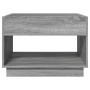 Coffee table with Infinity LED Sonoma gray 70x50x50 cm by , Coffee table - Ref: Foro24-847663, Price: 135,56 €, Discount: %