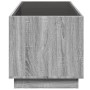 Coffee table with Infinity LED Sonoma gray 70x50x50 cm by , Coffee table - Ref: Foro24-847663, Price: 135,56 €, Discount: %