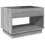 Coffee table with Infinity LED Sonoma gray 70x50x50 cm by , Coffee table - Ref: Foro24-847663, Price: 135,56 €, Discount: %