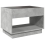 Coffee table with Infinity LED concrete gray 70x50x50 cm by , Coffee table - Ref: Foro24-847661, Price: 131,01 €, Discount: %