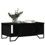 Engineered wood black coffee table 100x51x40 cm by , Coffee table - Ref: Foro24-848489, Price: 80,57 €, Discount: %