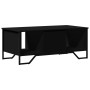 Engineered wood black coffee table 100x51x40 cm by , Coffee table - Ref: Foro24-848489, Price: 80,57 €, Discount: %