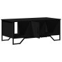 Mesa de centro madera de ingeniería negro 100x51x40 cm de , Mesas de centro - Ref: Foro24-848489, Precio: 88,81 €, Descuento: %