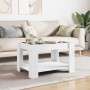 Engineered wood white coffee table 73x53x45 cm by , Coffee table - Ref: Foro24-847546, Price: 137,99 €, Discount: %