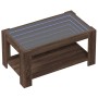 Mesa de centro y LED madera ingeniería marrón roble 93x53x45 cm de , Mesas de centro - Ref: Foro24-847559, Precio: 155,05 €, ...