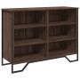 Engineered wood sideboard in brown oak 101x35.5x74.5 cm by , Sideboards - Ref: Foro24-848558, Price: 92,58 €, Discount: %