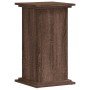 Soportes de plantas madera ingeniería marrón roble 33x33x60 cm de , Soportes para macetas - Ref: Foro24-852966, Precio: 53,51...