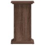 Soportes de plantas madera ingeniería marrón roble 33x33x60 cm de , Soportes para macetas - Ref: Foro24-852966, Precio: 53,51...