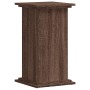 Soportes de plantas madera ingeniería marrón roble 33x33x60 cm de , Soportes para macetas - Ref: Foro24-852966, Precio: 53,51...