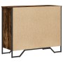 Cajonera de madera de ingeniería roble ahumado 91x35,5x74,5 cm de , Cajoneras - Ref: Foro24-3295304, Precio: 155,32 €, Descue...