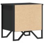 Mesita de noche madera de ingeniería negra 40x30x40 cm de , Mesitas de noche - Ref: Foro24-848494, Precio: 38,56 €, Descuento: %