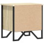 Bedside table made of plywood in oak color, measuring 40x30x40 cm. by , Nightstands - Ref: Foro24-848496, Price: 37,63 €, Dis...