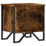 Mesita de noche madera de ingeniería roble ahumado 40x30x40 cm de , Mesitas de noche - Ref: Foro24-848518, Precio: 39,23 €, D...