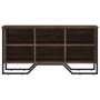 Engineered wood shoe rack in brown oak, 90x38x45.5 cm by , Shoe racks and shoe organizers - Ref: Foro24-848643, Price: 82,99 ...