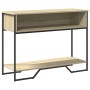 Mesa consola madera de ingeniería roble Sonoma 100x35x74,5 cm de , Mesas auxiliares - Ref: Foro24-848530, Precio: 61,00 €, De...