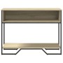 Mesa consola madera de ingeniería roble Sonoma 100x35x74,5 cm de , Mesas auxiliares - Ref: Foro24-848530, Precio: 61,00 €, De...