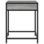 Coffee table with Infinity LED gray Sonoma 40x40x51 cm by , Coffee table - Ref: Foro24-847675, Price: 75,85 €, Discount: %