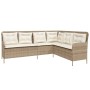 Garden sofa set 2 pieces and brown synthetic rattan cushions by , Garden sets - Ref: Foro24-3262082, Price: 488,20 €, Discoun...