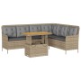 Garden sofa set 2 pieces and brown synthetic rattan cushions by , Garden sets - Ref: Foro24-3262089, Price: 465,92 €, Discoun...