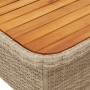 Gartensofagarnitur 2-teilig mit braunen Polstern aus synthetischem Rattan. von , Gartensets - Ref: Foro24-3262089, Preis: 465...