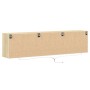 Wall-mounted TV unit with LED Sonoma oak 180x31x45 cm by , TV Furniture - Ref: Foro24-3307935, Price: 175,09 €, Discount: %