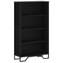 Schwarzes Regal aus Ingenieurholz 80x31x137,5 cm von , Bücherregale und Regale - Ref: Foro24-848629, Preis: 91,99 €, Rabatt: %