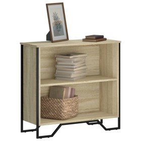 Estantería madera de ingeniería roble Sonoma 80x31x74,5 cm de , Librerías y estanterías - Ref: Foro24-848620, Precio: 54,99 €...