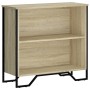 Estantería madera de ingeniería roble Sonoma 80x31x74,5 cm de , Librerías y estanterías - Ref: Foro24-848620, Precio: 54,99 €...