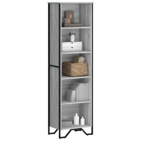 Engineered wood Sonoma gray bookshelf 50x31x169 cm by , Bookcases and shelves - Ref: Foro24-848617, Price: 86,99 €, Discount: %