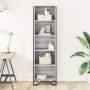 Engineered wood Sonoma gray bookshelf 50x31x169 cm by , Bookcases and shelves - Ref: Foro24-848617, Price: 82,13 €, Discount: %