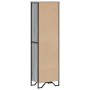 Engineered wood Sonoma gray bookshelf 50x31x169 cm by , Bookcases and shelves - Ref: Foro24-848617, Price: 82,13 €, Discount: %