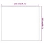 White vertical awning 250x270 cm oxford fabric by vidaXL, Umbrellas - Ref: Foro24-148185, Price: 41,47 €, Discount: %