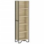 Engineered wood bookshelf in Sonoma oak, 50x31x169 cm. by , Bookcases and shelves - Ref: Foro24-848615, Price: 79,71 €, Disco...