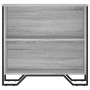 Engineered wood Sonoma gray bookshelf 80x31x74.5 cm by , Bookcases and shelves - Ref: Foro24-848622, Price: 57,99 €, Discount: %