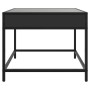 Coffee table with Infinity LED black 50x50x41 cm by , Coffee table - Ref: Foro24-847677, Price: 85,43 €, Discount: %