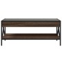 Coffee table with Infinity LED brown oak 90x50x38 cm by , Coffee table - Ref: Foro24-847711, Price: 122,08 €, Discount: %