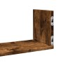 Wall shelves 3 units engineered wood smoked oak 58x18x18cm by , Shelves and shelves - Ref: Foro24-853285, Price: 29,60 €, Dis...