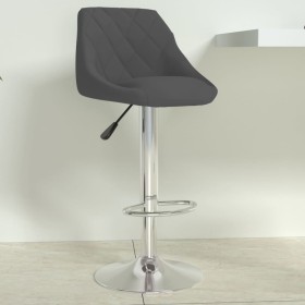 Dark gray velvet kitchen stool by , Kitchen stools - Ref: Foro24-335295, Price: 82,99 €, Discount: %