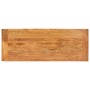 Mesa consola madera maciza de acacia acabado miel 110x40x76 cm de , Mesas auxiliares - Ref: Foro24-289629, Precio: 160,83 €, ...